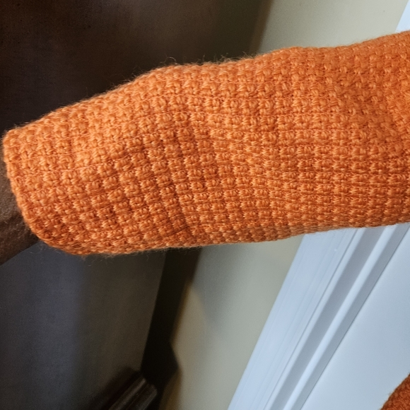 RAFAELLA WOMEN BEAUTIFUL WOOL TANGERINE JACKET SIZE 14 - Picture 8 of 12